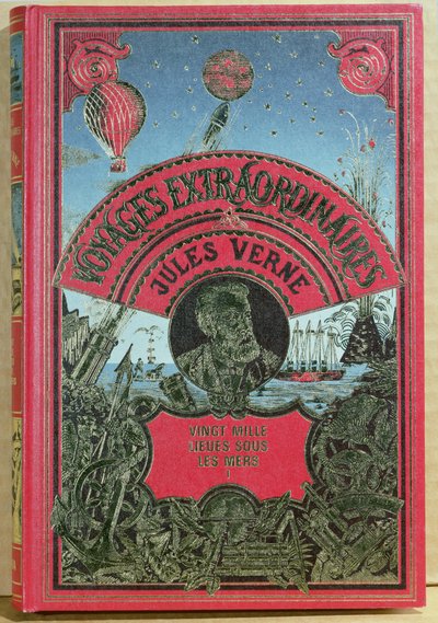 Book cover for 20,000 Leagues Under the Sea by Jules Verne by French School