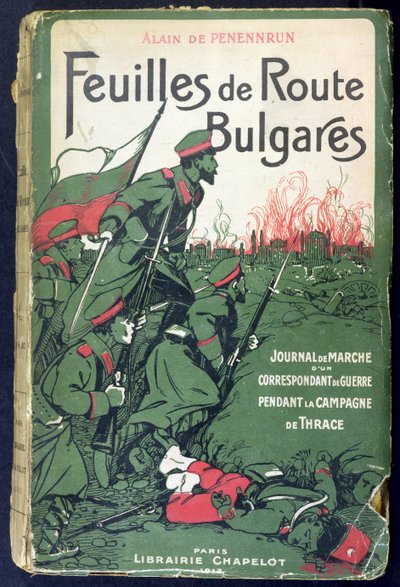 Book cover of a war correspondent