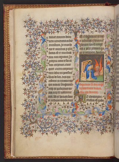 Book of Hours, Add MS 32454 f.9v, France by French School