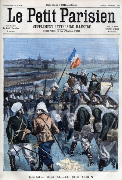 Boxer Rebellion The Allies advance on Peking - in 