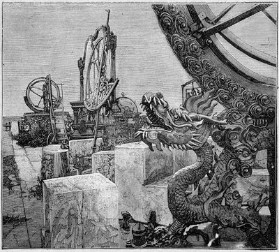 Bronze instruments of the Pekin Observatory - in 