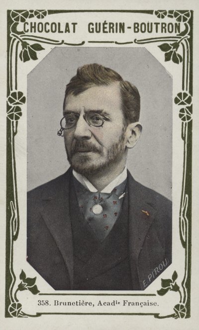 Brunetiere, French Academy by French School