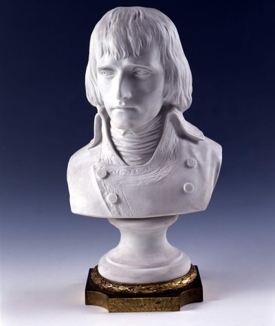 Bust of Bonaparte First Consul of the French Republic. 1801. Imperial Manufacture of Sevres. The Soldiers of Yesteryear Collection. Paris 1802 by French School