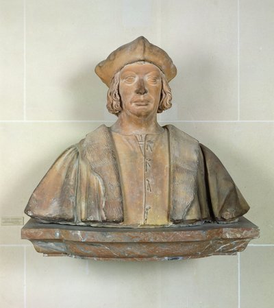 Bust of Chancellor Antoine Duprat (1463-1535) by French School