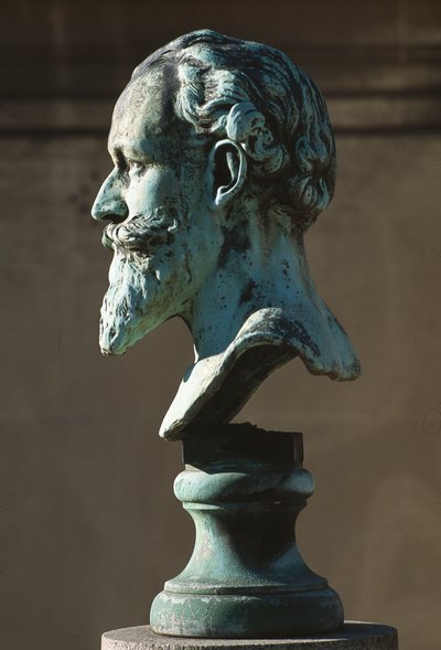Bust of Edouard Manet (1832-83) by French School
