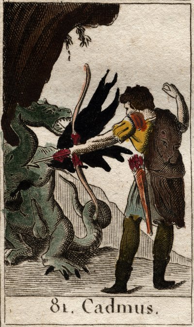 Cadmus Killing the Dragon. From 