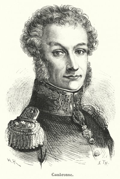 Cambronne (engraving) by French School