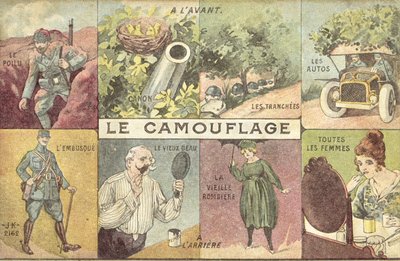 Camouflage by French School