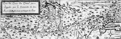Canal du Midi, linking the Atlantic to the Mediterranean, beginning at Toulouse and ending, after Agde, at the Etang de Thau by French School