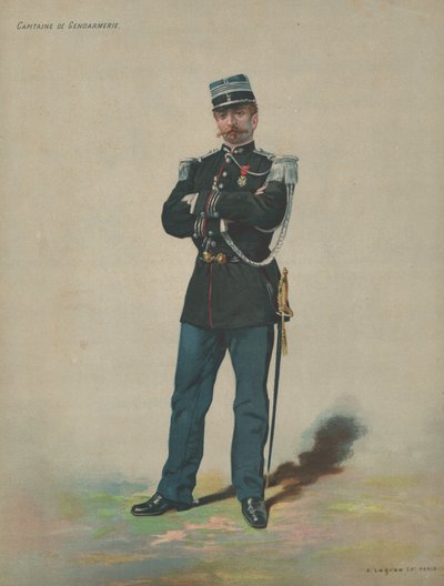 Gendarmerie Captain by French School