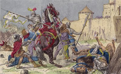 Capture of Joan of Arc by the Burgundians by French School