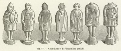 Gaulish hoods and bardocucullus by French School