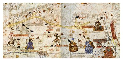 Caravan Routes of the Sahara in 1413, from 