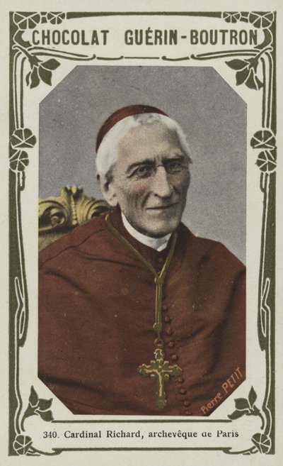 Cardinal Richard, Archbishop of Paris by French School