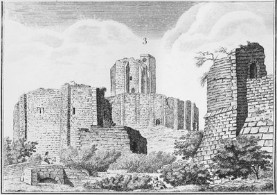 Castle of Gisors, Normandy, early 19th century by French School