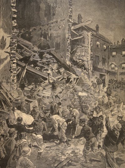 Catastrophe in Biot by French School