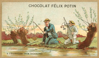 Catching crayfish by French School
