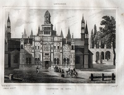 Certosa di Pavia - Chartreuse of Pavia by French School