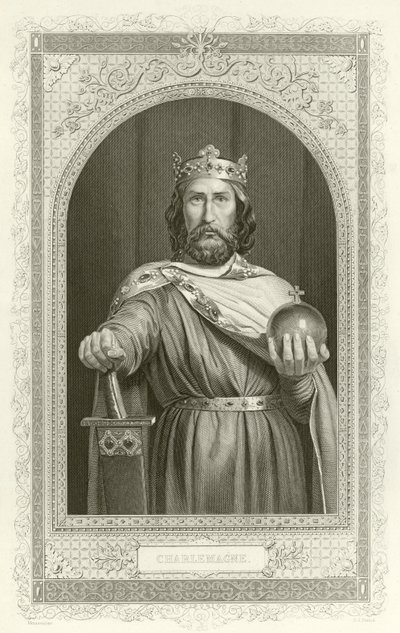 Charlemagne by French School