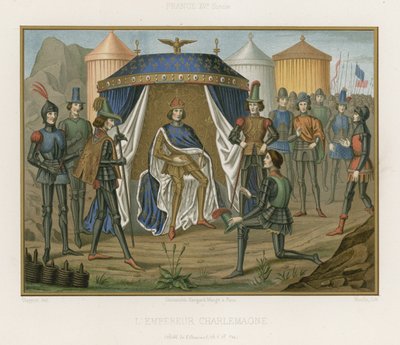 Charlemagne, Holy Roman Emperor by French School