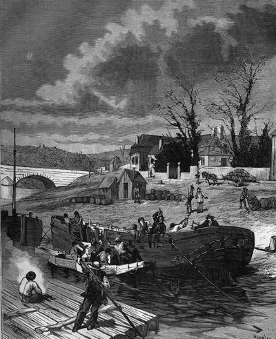 Charles Dallery Had Helice Put His Steamboat in Pieces. in 