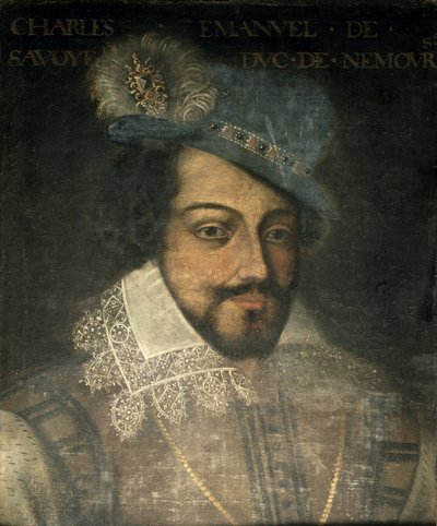 Charles Emmanuel of Savoy (1547-95) by French School