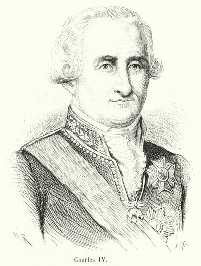 Charles IV (engraving) by French School
