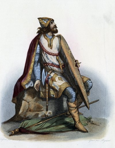 Charles Martel (688-741) Duke of Austrasia- in 