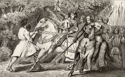 Charles VI the Insane is Advised of an Ambush in the Forest Near Angers, from 