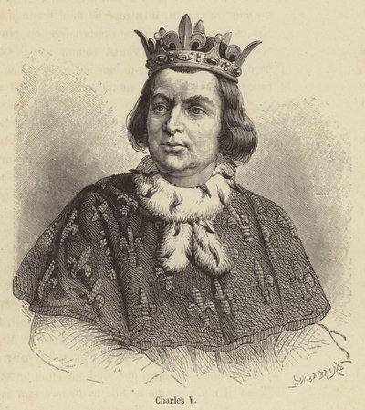 Charles V (engraving) by French School