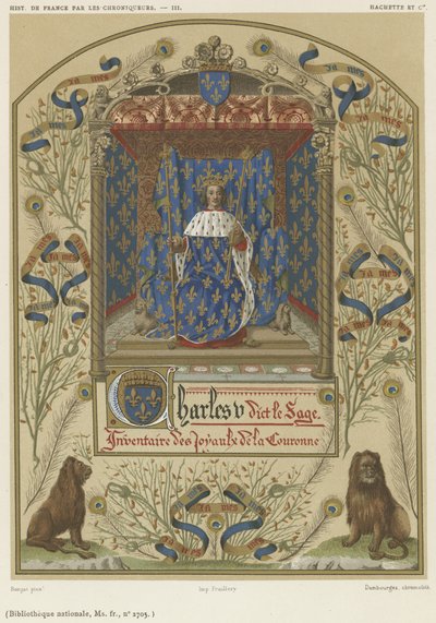 Charles V, Known as the Wise by French School