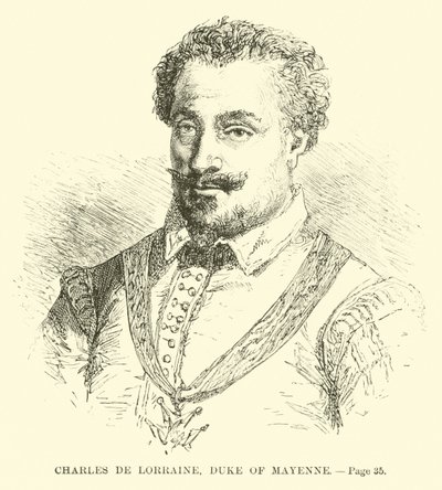 Charles de Lorraine, Duke of Mayenne by French School