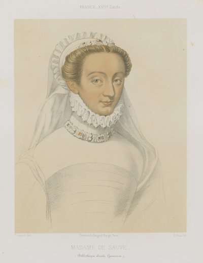 Charlotte de Sauve by French School