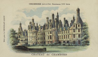 Chateau de Chambord, Chambord, Loir-et-Cher by French School