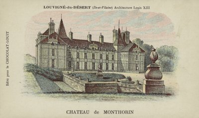 Chateau de Monthorin, Louvigne-du-Desert, Ile-et-Vilaine by French School