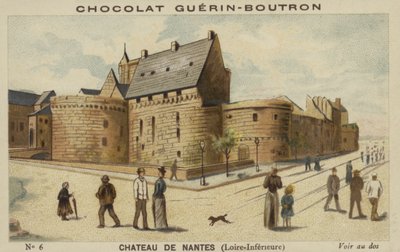 Chateau de Nantes, Loire-Inferieure by French School