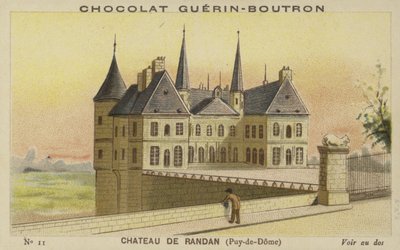 Chateau de Randan, Puy-de-Dome by French School