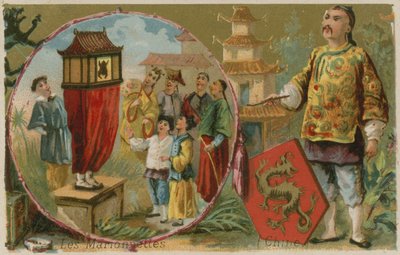 Chinese Marionettes by French School