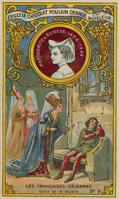 Chocolat Poulain Orange trade card by French School