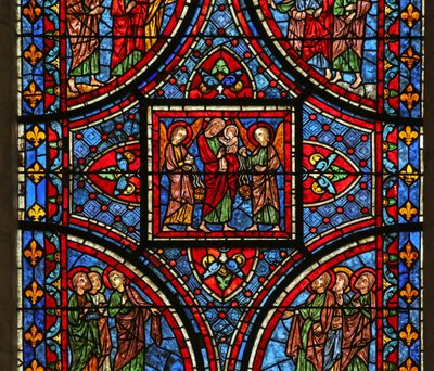 Christ Carrying the Soul of His Mother (the Angels are Partly Modern) by French School