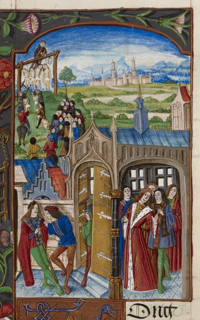 Chronicles of France or Saint Denis, Paris by French School