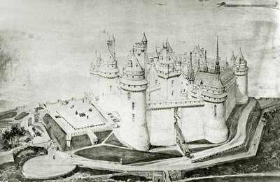 Château de Pierrefonds by French School