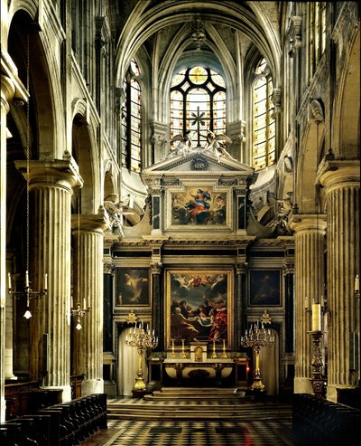 Church of Saint Nicolas des Champs in Paris by French School
