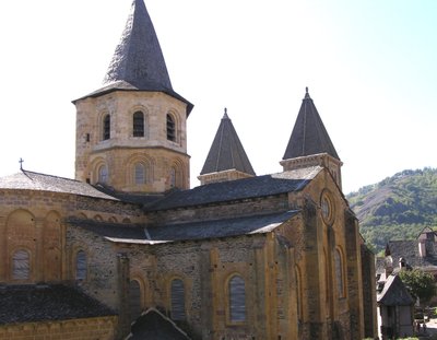 Church of St. Foy, begun c.1050 by Abbot Odolric by French School
