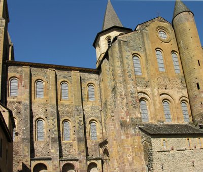 Church of St. Foy, begun c.1050 by Abbot Odolric by French School