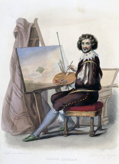 Claude Gellee dit Lorrain (1600-1682) French painter in 