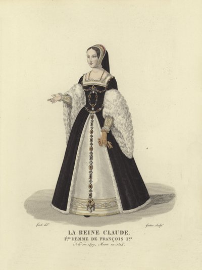 Claude of Brittany, first wife of King Francis I of France by French School