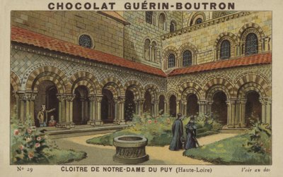 Cloister of Notre-Dame du Puy, Haute-Loire by French School