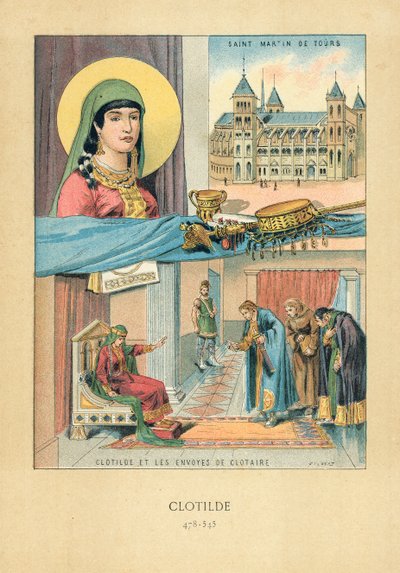 Clotilde by French School