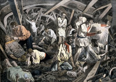 Coal Miners Trapped 24 Days Underground After Roof Fall by French School
